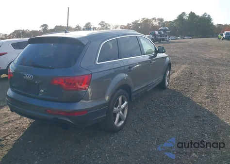 2013 Audi Q7 3.0T S Line Prestige z USA, uszkodzony, nr VIN WA1DGAFE6DD000602